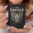 Team Daniels Family Name Lifetime Member Coffee Mug Funny Gifts
