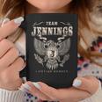 Team Jennings Family Name Lifetime Member Coffee Mug Funny Gifts
