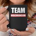 Team Mischkonsum Druffi Party Tekk Techno Music Dancing Bass Tassen Lustige Geschenke