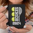 Tennis Senior 2024 Player Class Of 2024 Graduation Game Day Coffee Mug Unique Gifts