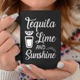 Tequila Lime Sunshine Margarita Vacation Drinking Party Coffee Mug Unique Gifts
