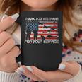 Thank You For Your Service Patriotic Thank You Veterans Day Coffee Mug Funny Gifts