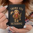 Thanksgiving Veteran Turkey Us Flag Thank You Veterans Coffee Mug Unique Gifts