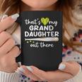 That's My Granddaughter Out There Grandpa Grandma Softball Coffee Mug Unique Gifts