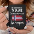 Therapie Nicht Nötig, Nur Norwegen Muss Sein Tassen, Lustiges Reise-Motto Lustige Geschenke