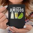 The Three Amigos Lime Salt Tequila Cinco De Mayo Coffee Mug Funny Gifts