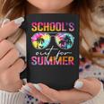 Tie Dye Schools Out For Summer Last Day Of School Teacher Coffee Mug Funny Gifts