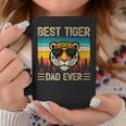 Tiger Vintage Best Tiger Dad Ever Father's Day Coffee Mug Unique Gifts