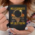 Total Eclipse 2024 Hello Darkness My Old Friend Coffee Mug Funny Gifts