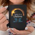 Total Eclipse 2024 Totality Twice In A Lifetime 2017 Coffee Mug Unique Gifts