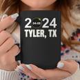 Total Solar Eclipse 04082024 Tyler Texas Solar Eclipse Coffee Mug Funny Gifts