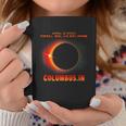 Total Solar Eclipse 2024 Columbus Indiana Coffee Mug Unique Gifts