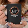 Total Solar Eclipse 2024 Evansvile Indiana Totality April 8 Coffee Mug Unique Gifts