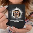Total Solar Eclipse 2024 Greenville Maine Eclipse Dog Coffee Mug Unique Gifts