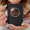 Total Solar Eclipse 2024 Illinois Pennsylvania Ohio New York Coffee Mug Unique Gifts