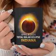 Total Solar Eclipse 2024 Indiana April 8 America Totality Coffee Mug Personalized Gifts