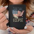 Total Solar Eclipse 2024 Path Of Totality Usa Map Event Coffee Mug Unique Gifts