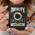 Total Solar Eclipse 2024 Totality Total Eclipse Coffee Mug Unique Gifts