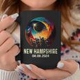 Total Solar Eclipse 2024 Totality New Hampshire Coffee Mug Unique Gifts