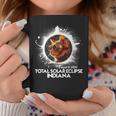 Total Solar Eclipse Indianapolis Indiana 2024 Astronomy Cat Coffee Mug Funny Gifts