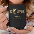 Total Solar Eclipse Texas Totality Usa April 8Th 2024 Texas Coffee Mug Unique Gifts