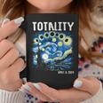 Totality Total Solar Eclipse 2024 4 08 Starry Night Painting Coffee Mug Funny Gifts