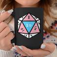 Transgender D20 Dice Trans Pride Coffee Mug Unique Gifts