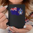 Tristan Da Cunha Bandera Grunge Country Flag Tristan Da Cunha Taza de café Regalos divertidos