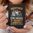 For Trucker Driver Retirement Grandpa Pensioner Tassen Lustige Geschenke