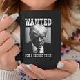 Trump Hot Wanted For Second Term 2024 On Back Coffee Mug Funny Gifts