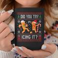 Did You Try Icing It Ugly Christmas Sweater Nurse Coffee Mug Funny Gifts
