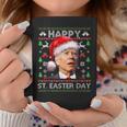 Ugly Christmas Sweater Joe Biden Happy Easter Day Xmas Coffee Mug Funny Gifts