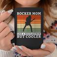 Una Mamá Rockera Como Una Mamá Normal Pero Una Mamá Rockera Más Guay Taza de café Regalos divertidos