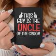 Uncle Of The Groom Wedding Mens Bachelor Best Man Coffee Mug Unique Gifts