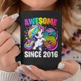 Unicorn 8Th Birthday 8 Year Old Unicorn Party Girls Outfit Coffee Mug Personalized Gifts