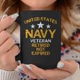United States Navy Veteran Retired Not Expired Coffee Mug Unique Gifts