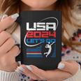 Usa 2024 United States American Sport 2024 Volleyball Coffee Mug Unique Gifts
