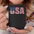 Usa Flag 4Th Of July Red White & Blue American Patriotic Coffee Mug Unique Gifts