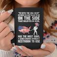 With The Usa So Divide I'm Just Glad To Be On The Side -Back Coffee Mug Personalized Gifts