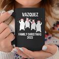 Vazquez Family Name Vazquez Family Christmas Coffee Mug Funny Gifts