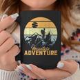 Vintage Adventure Awaits Explore The Mountains Camping Coffee Mug Unique Gifts