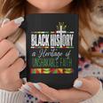 Vintage Black History A Heritage Of Unshakable Faith Bhm Coffee Mug Unique Gifts