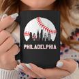 Vintage Distressed Philly Baseball Lovers Coffee Mug Unique Gifts