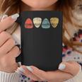 Vintage Guitar Pick Retro Guitarists Bassist Coffee Mug Unique Gifts