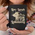 Vintage Live Laugh Lobotomy Lobotomies Retro Opossum Lovers Coffee Mug Personalized Gifts