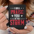 Vintage Praise You In This Storm Lyrics Casting Crowns Jesus Coffee Mug Funny Gifts