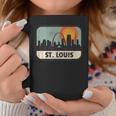 Vintage St Louis Missouri Downtown Skyline Retro 70S Coffee Mug Unique Gifts