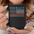 Vintage Sunset American Flag Hurley Mississippi Coffee Mug Personalized Gifts