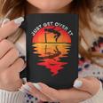 Vintage Sunset Just Get Over It Pole Vaulting Pole Vault Coffee Mug Unique Gifts