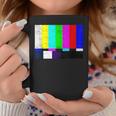 Vintage Tv Test Pattern Color Bars Graphic Presents Coffee Mug Unique Gifts